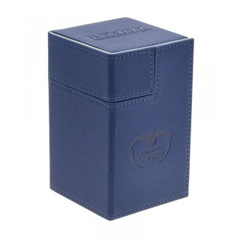 Ultimate Guard Flip n Tray XenoSkin Deck Box Blue 100+